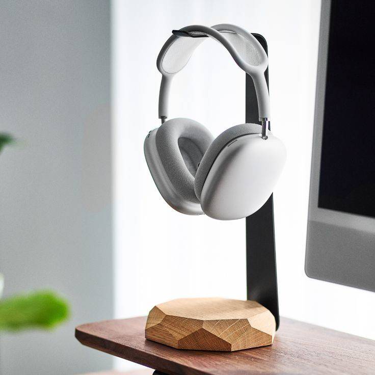 Wooden Headphone Holder