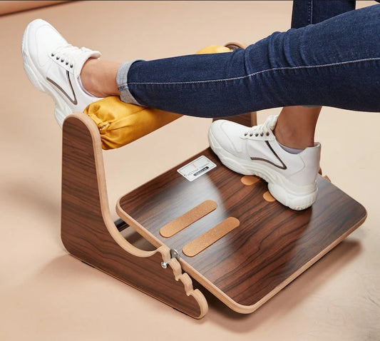 Wooden Under Desk Foot Rest